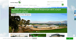 Desktop Screenshot of envitec-biogas.cz