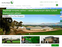 Tablet Screenshot of envitec-biogas.cz